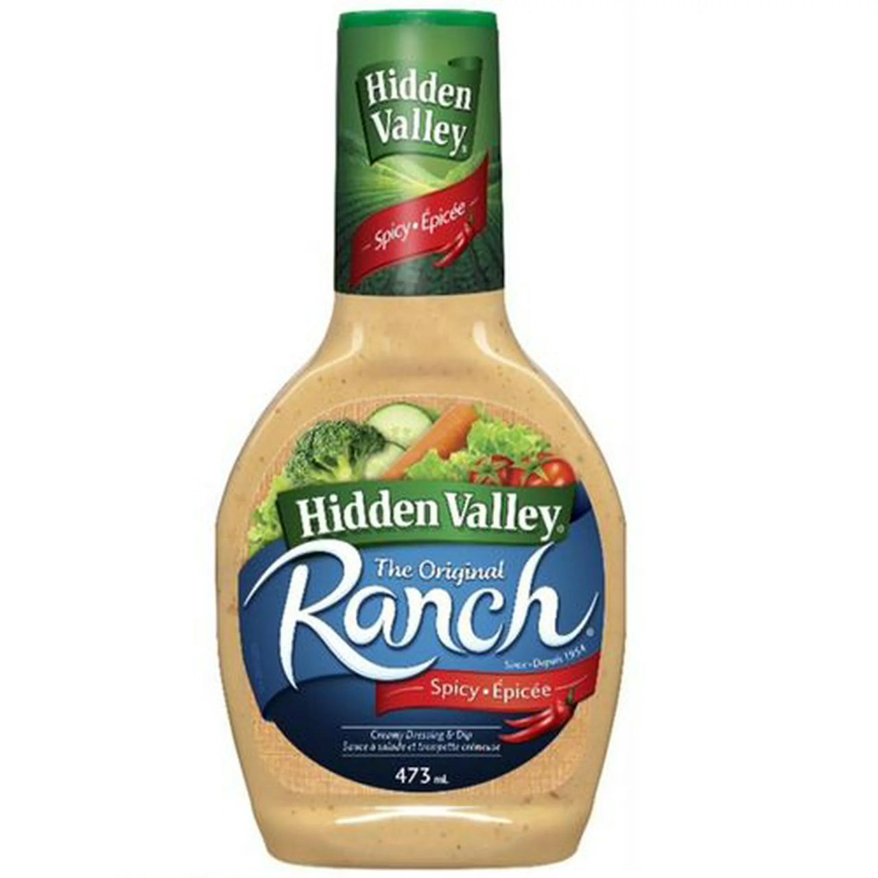 Hidden Valley Ranch Original Spicy 473ml - Case of 6