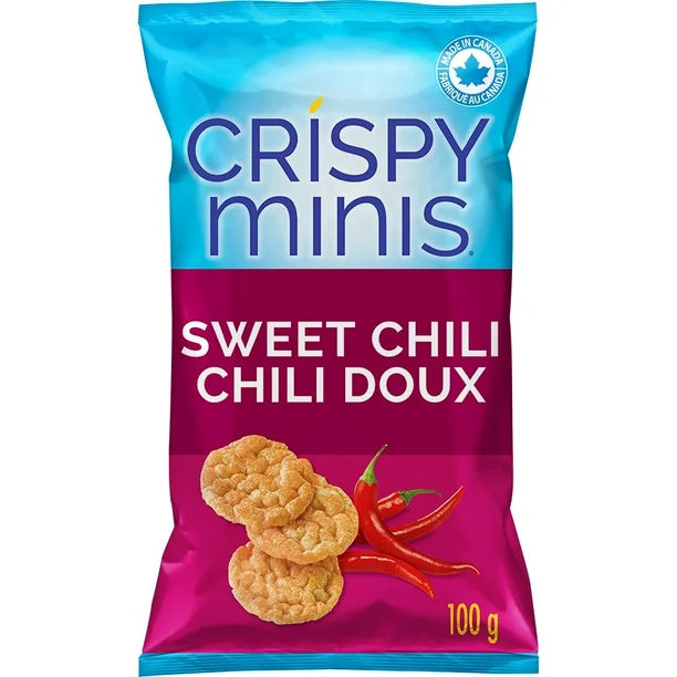 Quaker Crispy Minis Sweet Chili Chips - Case of 12