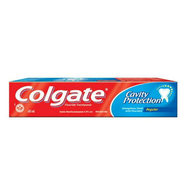 Colgate Cavity Protection Regular Toothpaste 60ml - Case of 6