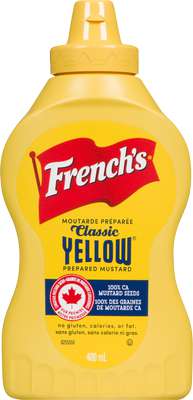 French’s Classic Yellow Mustard 400ml - Case of 16