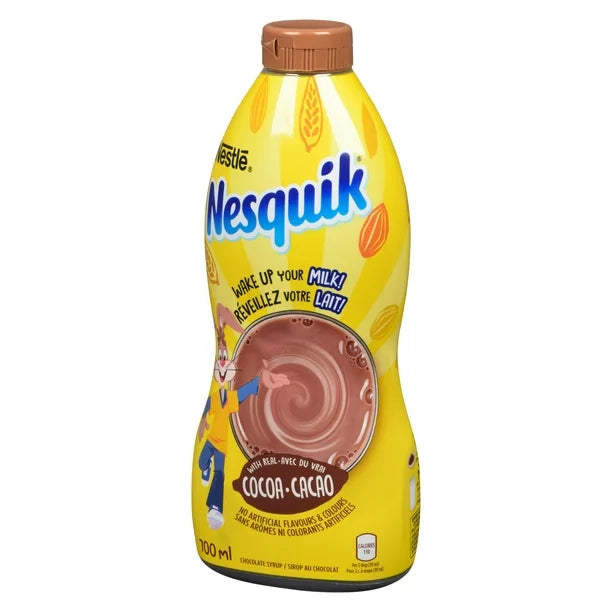 Nestle Nesquik Chocolate Syrup 700ml (Case of 12)