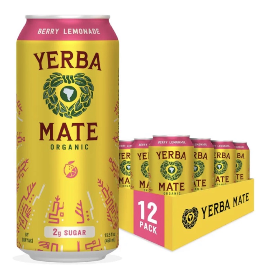 Yerba Mate Berry Lemonade 458ml - Case of 12