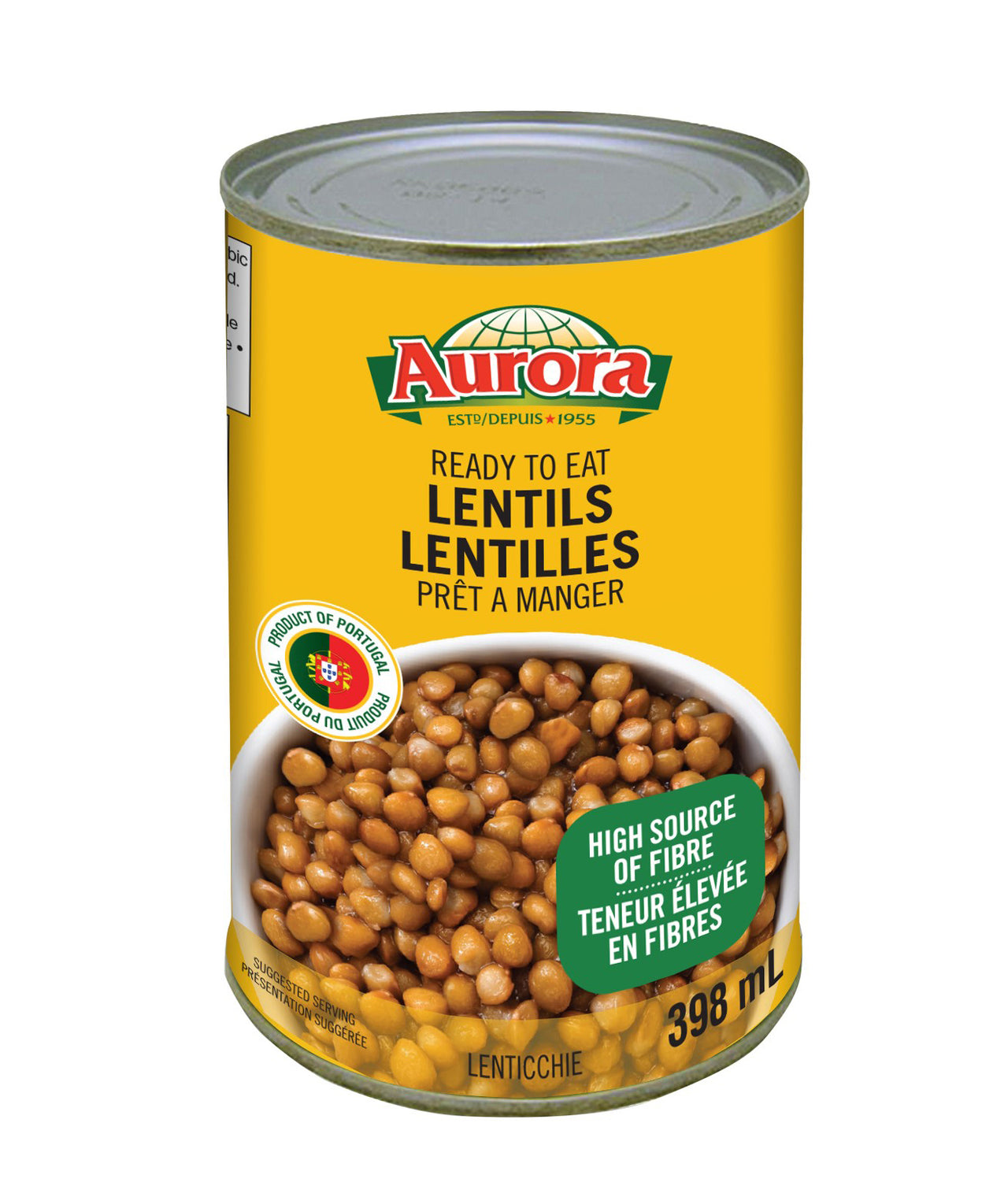 Aurora Lentils 398ml - Case of 12