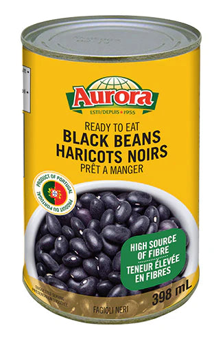 Aurora Black Beans 398ml - Case of 12