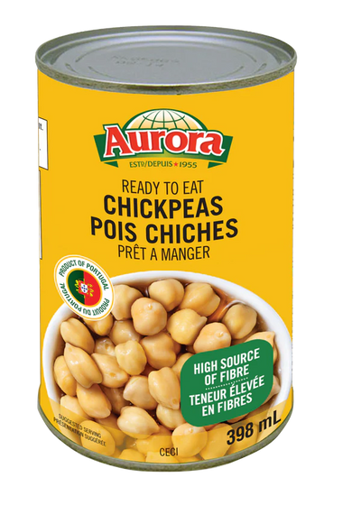 Aurora Chickpeas 398ml - Case of 12