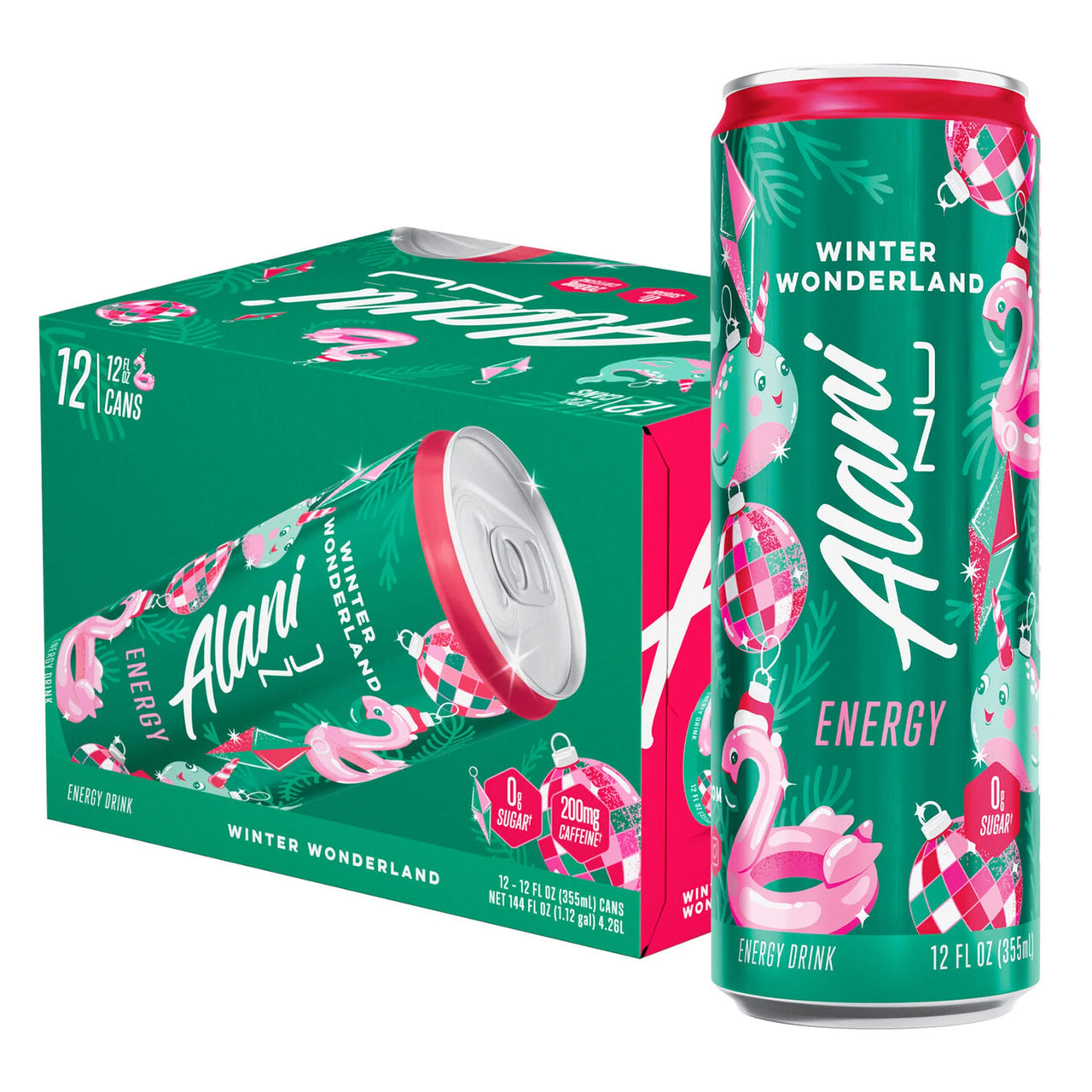 Alani Nu Winter Wonderland Energy Drink 355ml - Case of 12