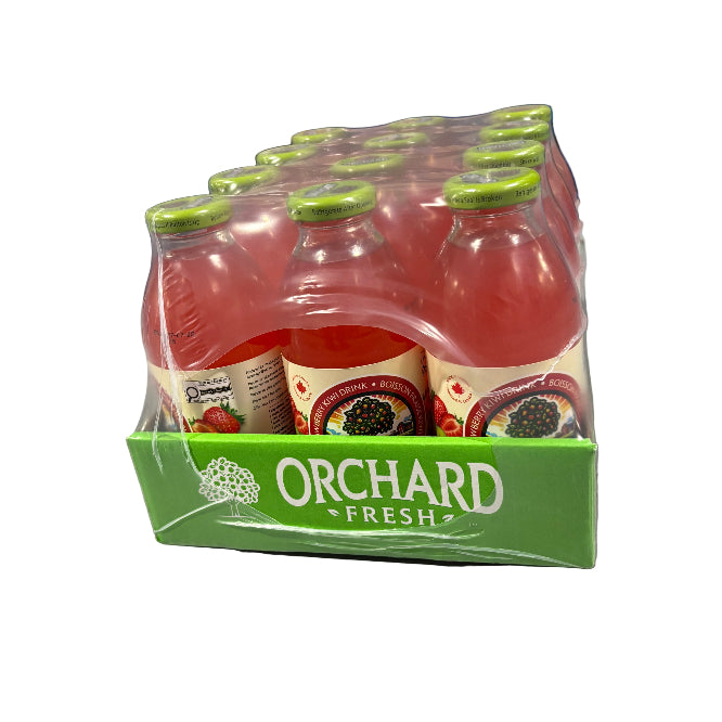 Orchard Fresh Strawberry Kiwi Drink 473ml - Case of 12