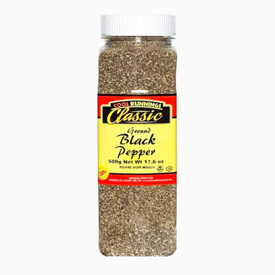 Cool Runnings Ground Black Pepper 500g - Case of 12