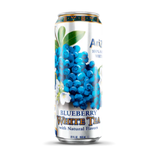 Arizona Blueberry White Tea 680ml - Case of 24