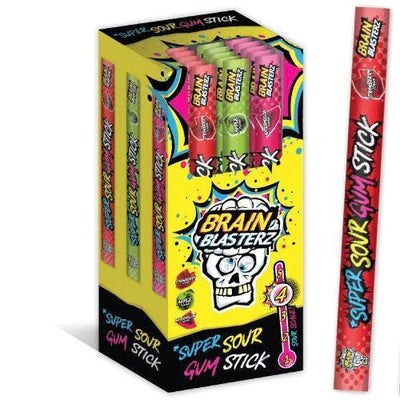 Brain Blasterz Super Sour Gum Stick 22g - 30ct - EU