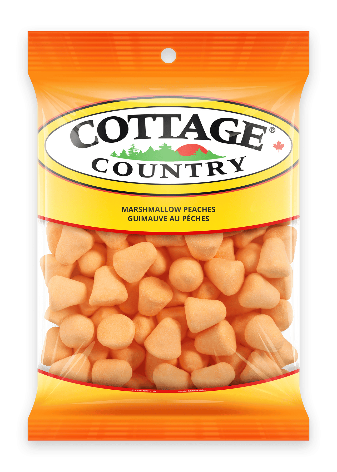 Cottage Country Marshmallow Peaches 600g