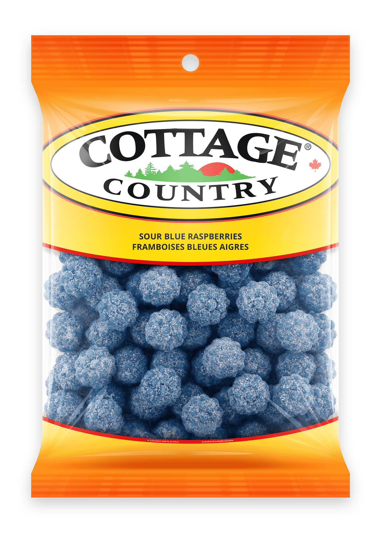 Cottage Country Sour Blue Raspberries 1kg