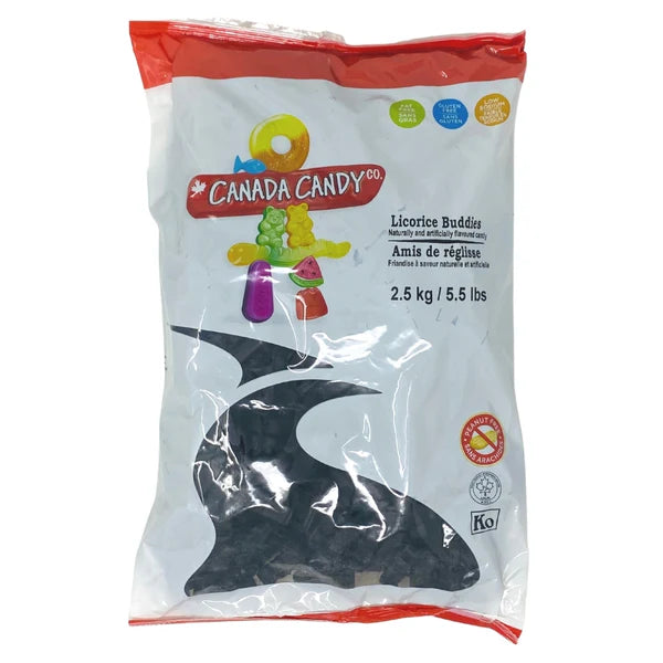 Canada Candy Licorice Buddies 2.5kg