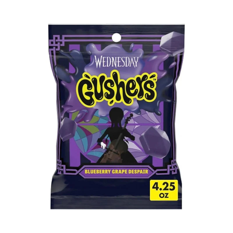Gushers Wednesday Blueberry Grape Despair 4.25oz - 8ct