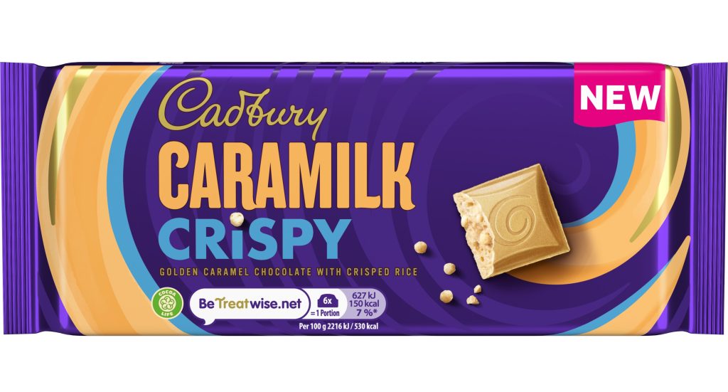 Cadbury Caramilk Crispy Bar 85g - Case of 24 (UK)