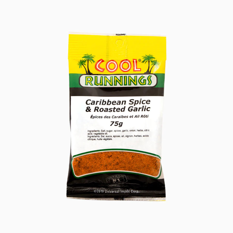 Cool Runnings Carribean Spice & Roasted Garlic 75g - Case of 12