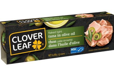 Clover Leaf Tuna in Olive Oil 3pk x 80g - Case of 8