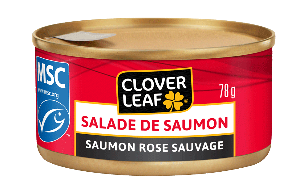 Clover Leaf Salman Salad 78g - Case of 24