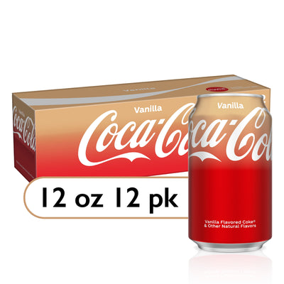 Coca Cola Vanilla Can - Case of 12