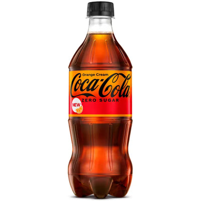 Coca Cola Orange Cream Zero 500ml - Case of 24