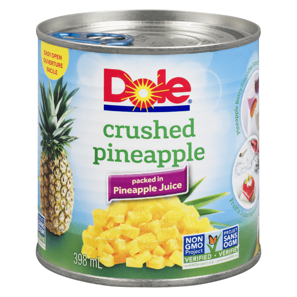 Dole Crushed Pineapple 398ml (24 Pack)