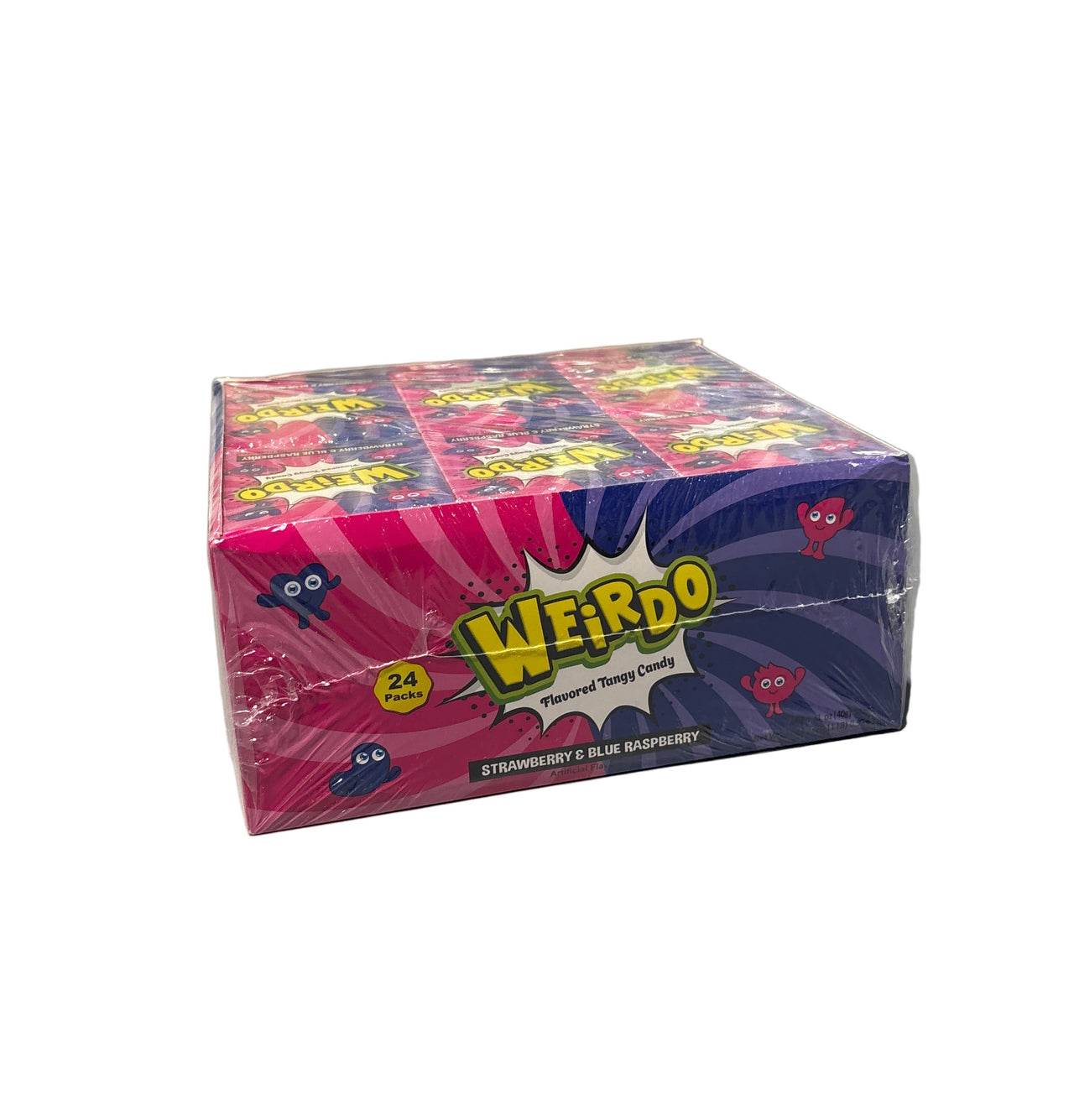 Weirdo Strawberry and Blue Raspberry 40g - 24ct