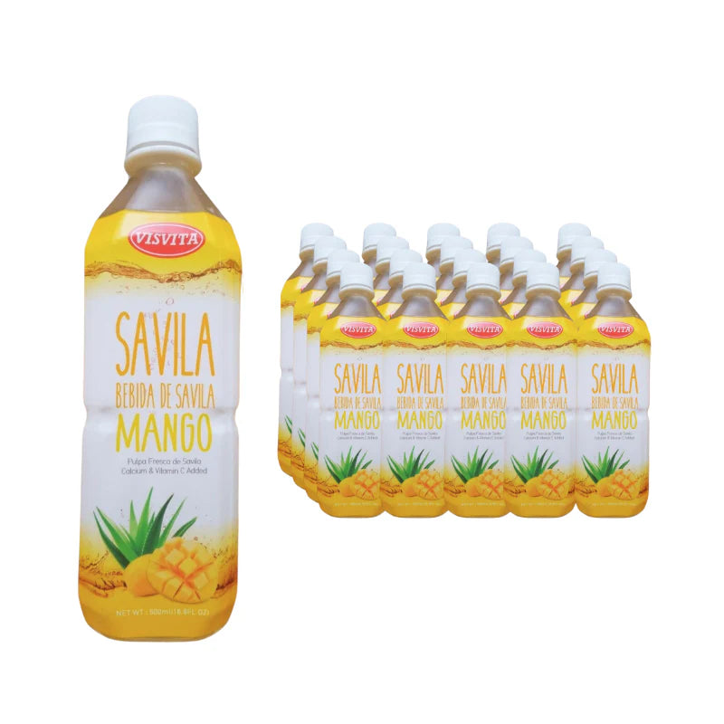 Visvita Aloe Vera Mango 500ml - Case of 20