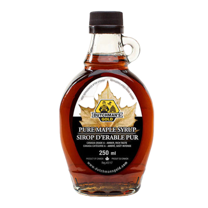 Dutchman's Gold Pure Maple Syrup 250ml - Case of 12