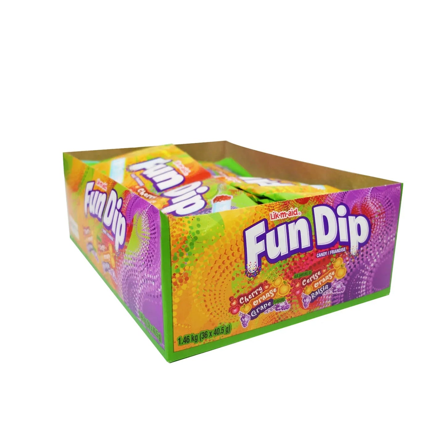 Lik M Aid Fun Dip Candy 40.5g (Case of 36)