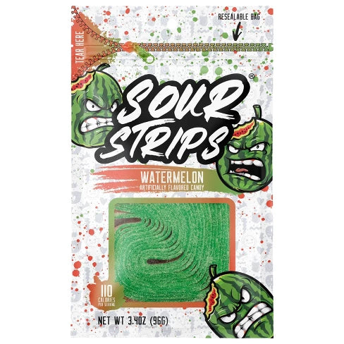 Sour Strips Watermelon Peg Bag (Case of 12)