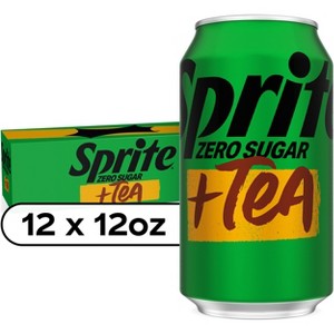 Sprite + Tea Zero Sugar 355ml - Case of 12