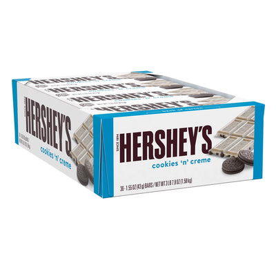 Hershey's Cookies N Creme Bar 43g - 36ct