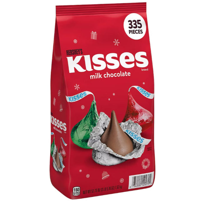 Hershey's Kisses Milk Chocolate 1.52kg - 335pcs