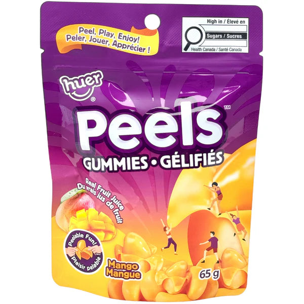 Huer Peels Mango 65g - Case of 15