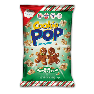 Cookie Pop Iced Gingerbread Popcorn 149g - Case of 12