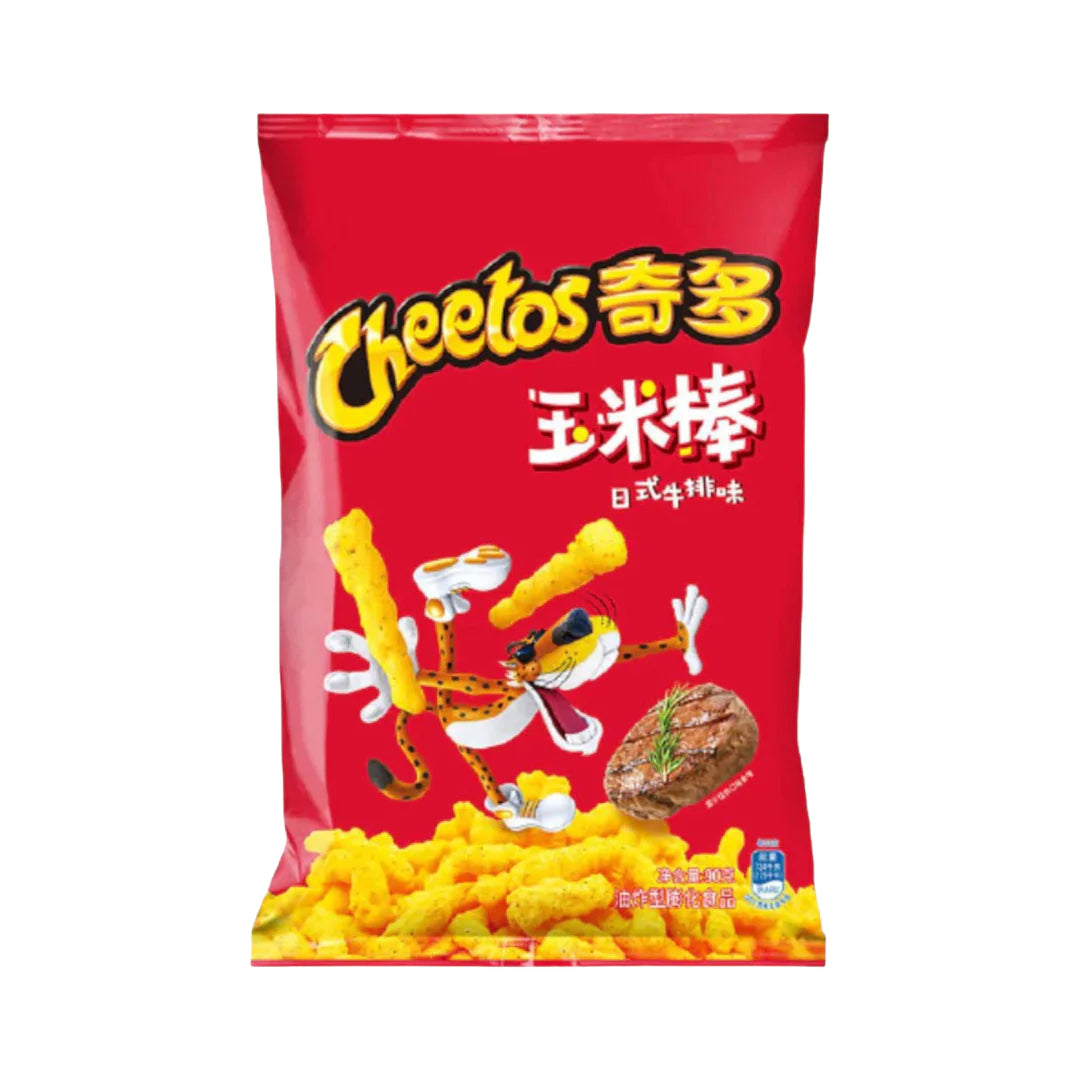 Cheetos Corn on the Cob - Japanese Steak Flavor 90g (Case of 22) - China