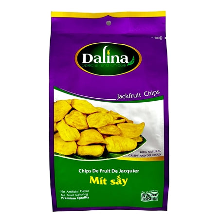 Dalina Jackfruit Chips (Mít Sấy) 100g - Case of 12