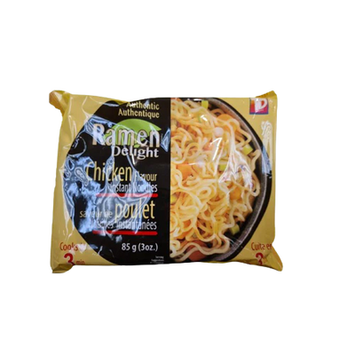 Ramen Delight Chicken Instant Noodles 85g - 24ct
