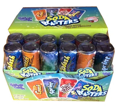 Soda Blasters Candy 4pk - 12ct