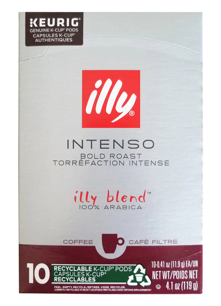 Illy Intenso Bold Roast Coffee 119g - 10ct