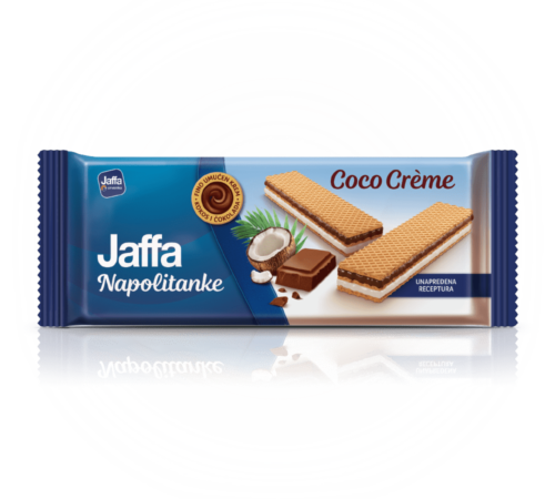 Jaffa Napolitanke Coconut Wafers 187g - Case of 12