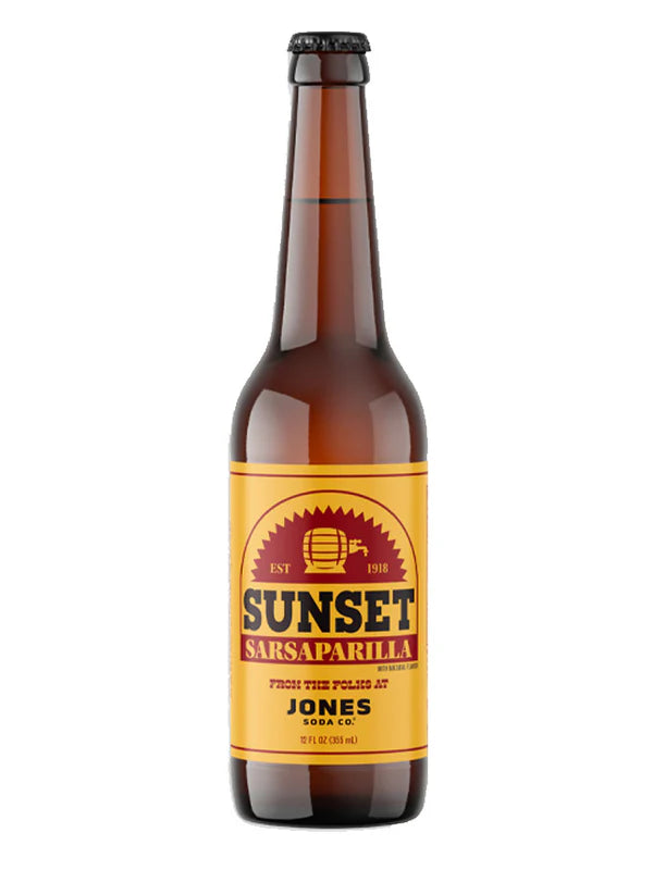 Jones Sunset Sarsaparilla 355ml - 12ct