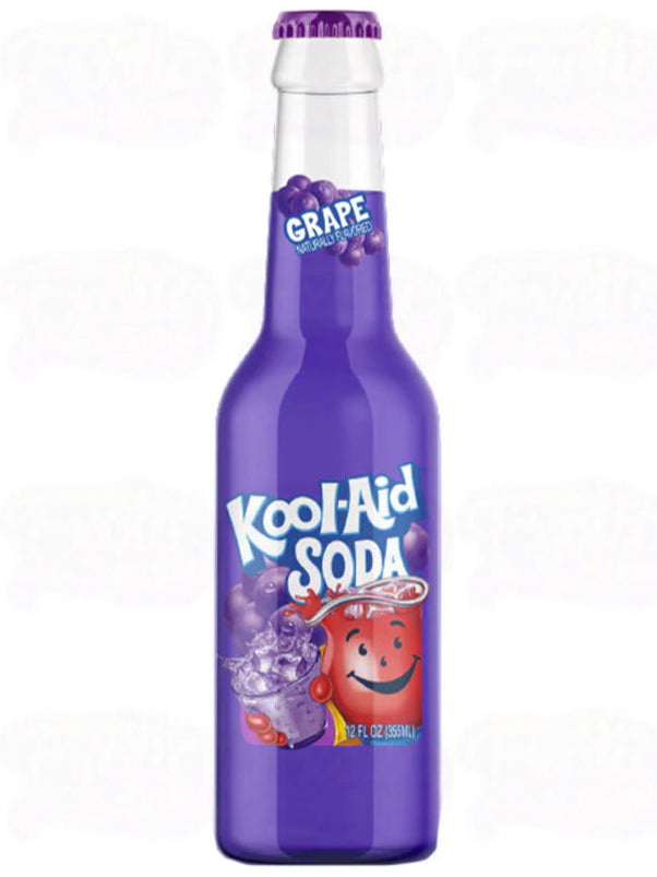 Kool Aid Soda Grape 355ml - Case of 12