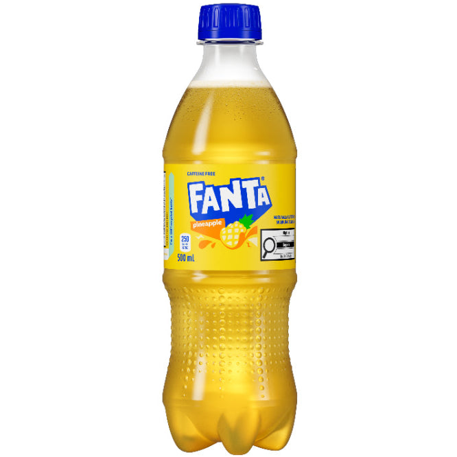 Fanta Pineapple 500ml - Case of 24