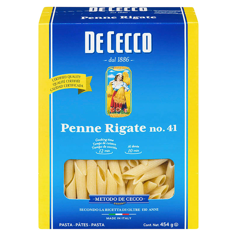 De Cecco Penne Rigate 454g - Case of 12