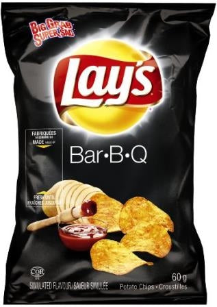 Lay's Barbecue Potato Chips 60g - 32ct