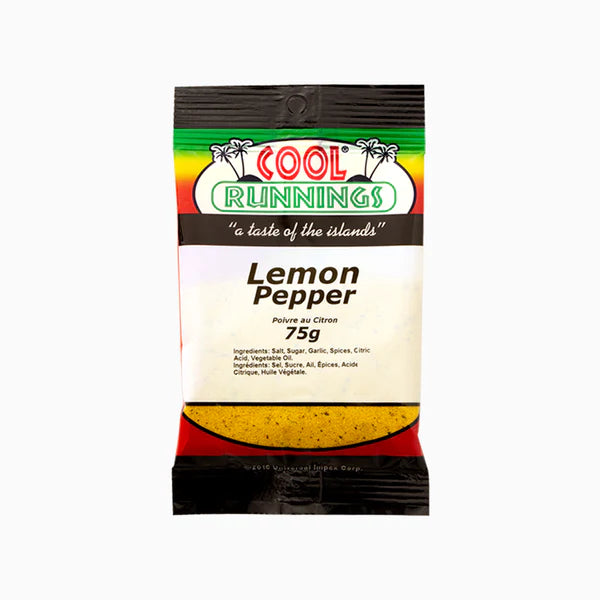 Cool Runnings Lemon Pepper 75g - Case of 12
