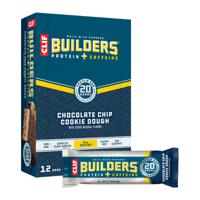 Clif Builders Chocolate Chip Cookie Dough 68G 12Ct