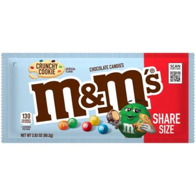 M&M's Crunchy Cookie Share Size 80g - 24ct