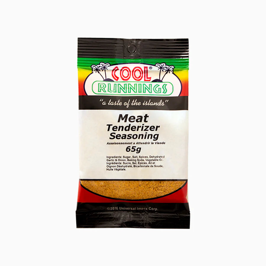 Cool Runnings Meat Tenderizer Seasoning 65g - Case of 12